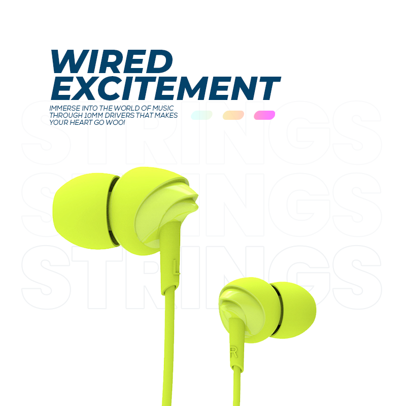 Kora Wearables Strings 1.0 Wired Earphones in Nigeria